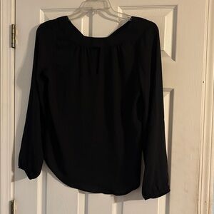 New York & Company Classic Black Blouse